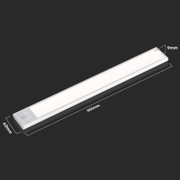 Iluminação de armário de cozinha LED com sensor LED/2,5W/5V 3000K