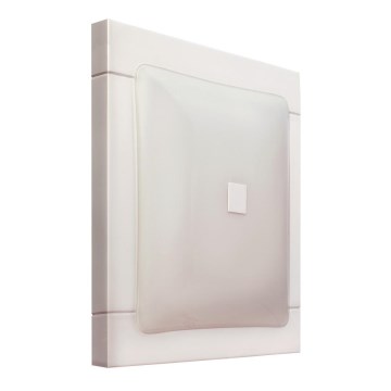 Iluminação de parede 3xE27/20W/230V branco/faia