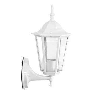 Iluminação de parede exterior 1xE27/60W/230V IP44 branco