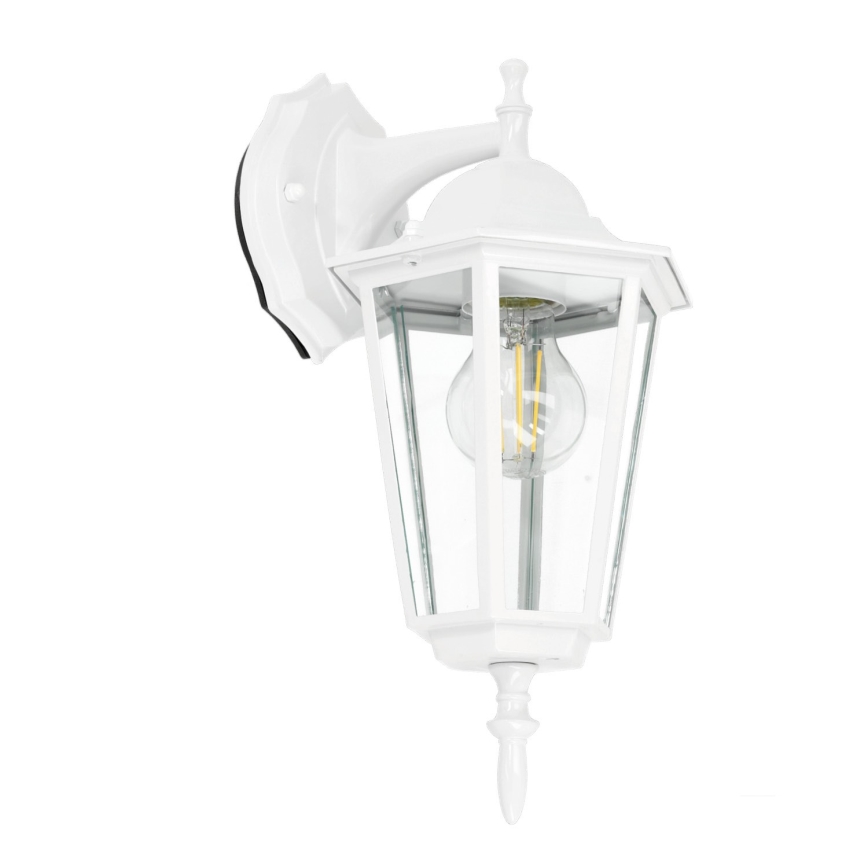 Iluminação de parede exterior 1xE27/60W/230V IP44 branco