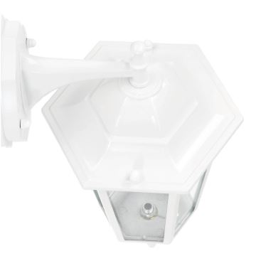 Iluminação de parede exterior 1xE27/60W/230V IP44 branco