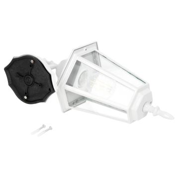 Iluminação de parede exterior 1xE27/60W/230V IP44 branco