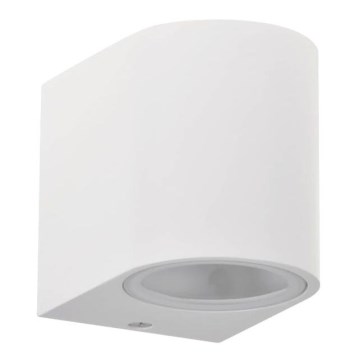 Iluminação de parede exterior BOSTON 1xGU10/10W/230V IP44 branco