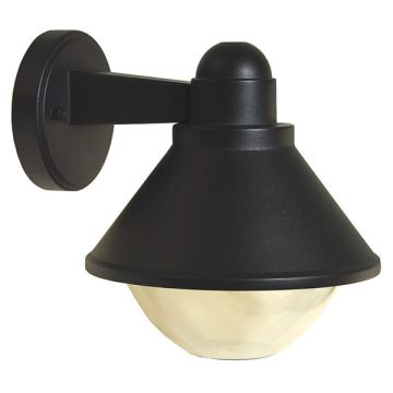 Iluminação de parede exterior ELGIN 1xE27/60W/230V IP44 preto