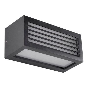 Iluminação de parede exterior OSAKA 1xE27/12W/230V IP54