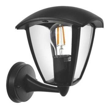 Iluminação de parede exterior SURVA 1xE27/60W/230V IP44 preto