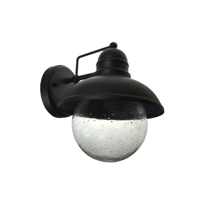 Iluminação de parede exterior WILDA 1xE27/60W/230V IP44 preto