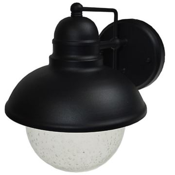 Iluminação de parede exterior WILDA 1xE27/60W/230V IP44 preto