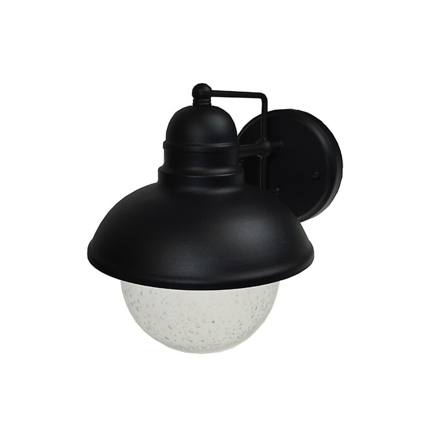 Iluminação de parede exterior WILDA 1xE27/60W/230V IP44 preto