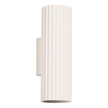 Iluminação de parede KARBON 2xGU10/10W/230V creme