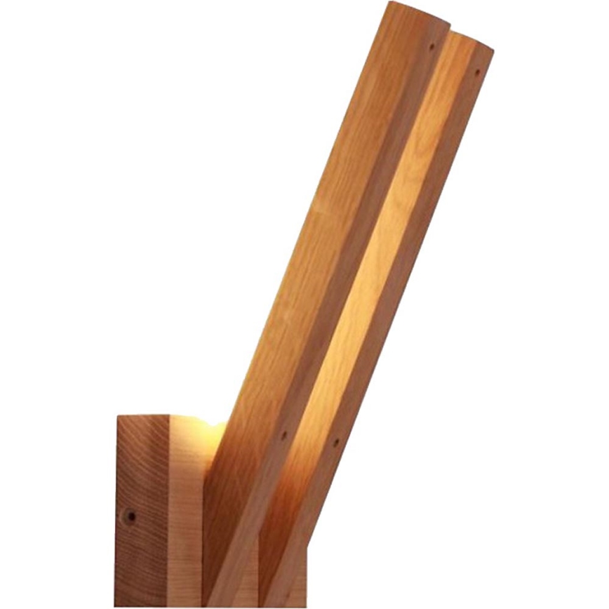 Iluminação de parede LED LINUS 2xLED/3W/230V carvalho mate