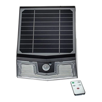 Iluminação de parede solar LED com sensor TRANSFORMER LED/7W/3,7V IP65 + controlo remoto