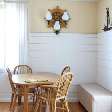 Iluminação de parede TIMONA 3xE14/40W/230V faia