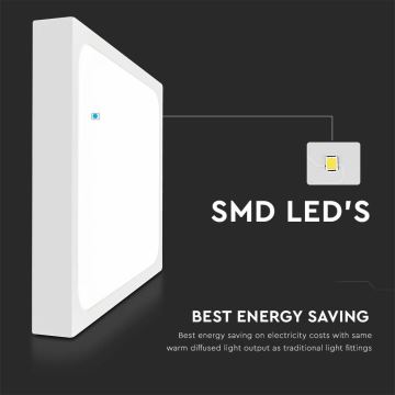 Iluminação de teto de casa de banho LED LED/24W/230V 3000K IP44 branco