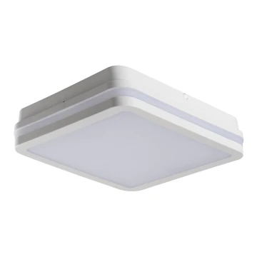 Iluminação de teto exterior LED com sensor BENO LED/24W/230V branca IP54