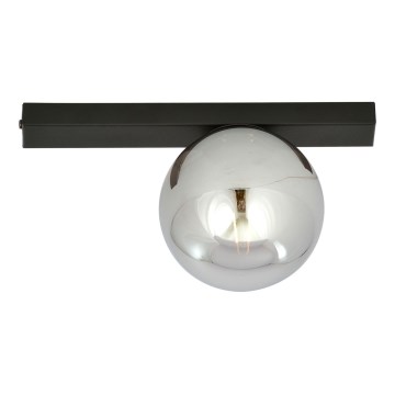 Iluminação de teto FIT 1xE14/10W/230V preto/cinzento