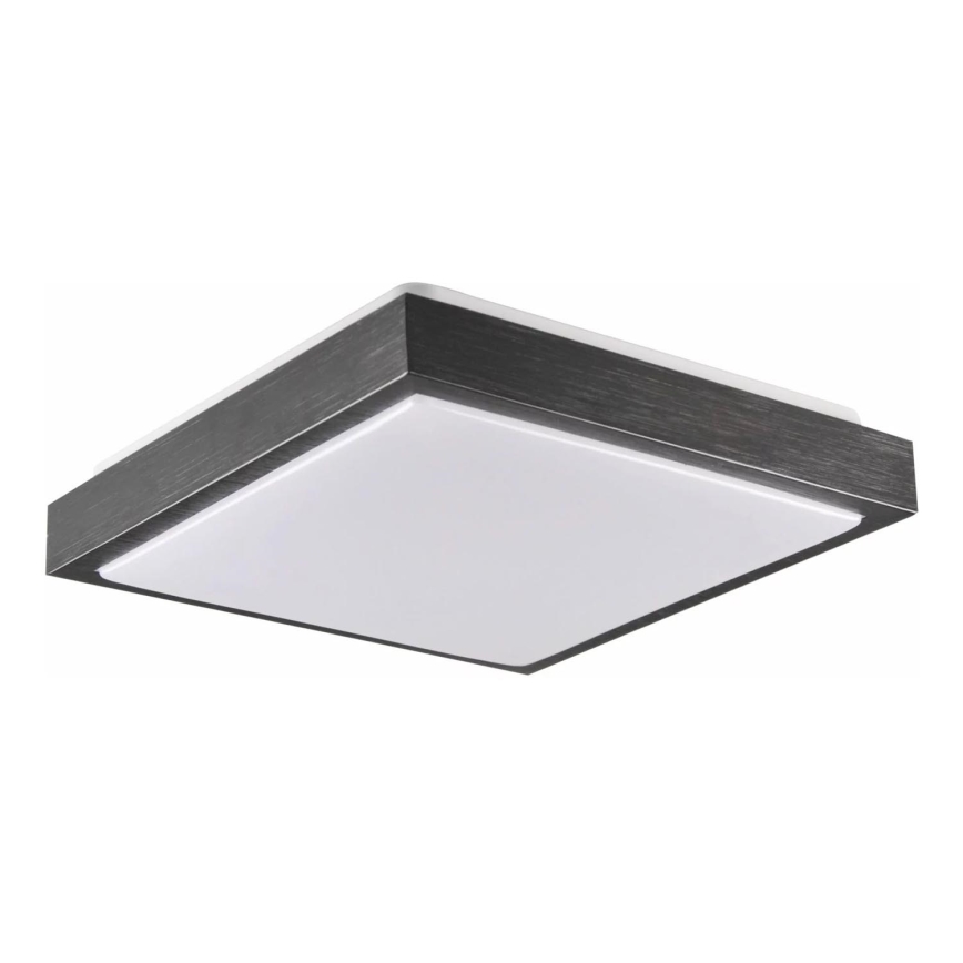 Iluminação de teto KAZIMIERZ 2xE27/20W/230V 29,5x29,5 cm preto