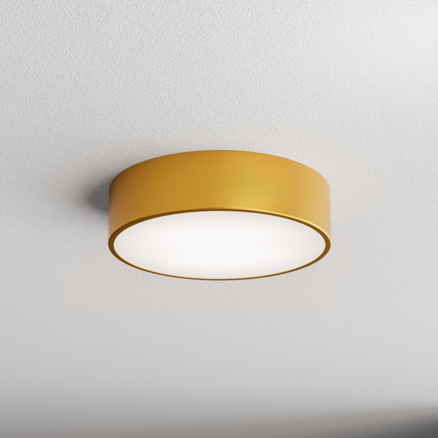 Iluminação de teto LED CLEO LED/24W/230V 3000K diâmetro 30 cm dourado