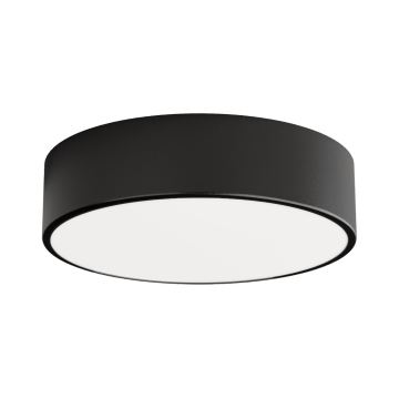 Iluminação de teto LED CLEO LED/24W/230V 3000K diâmetro 30 cm preto