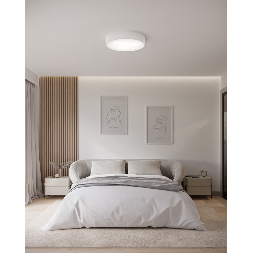 Iluminação de teto LED CLEO LED/43W/230V 3000K diâmetro 40 cm branco