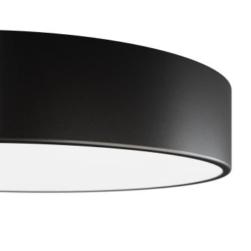 Iluminação de teto LED CLEO LED/43W/230V 3000K diâmetro 40 cm preto