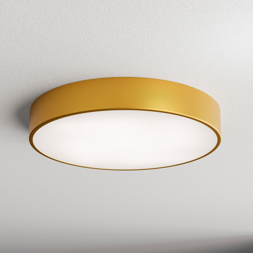 Iluminação de teto LED CLEO LED/69W/230V 3000K diâmetro 50 cm dourado