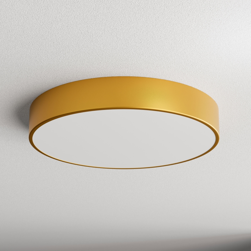 Iluminação de teto LED CLEO LED/69W/230V 3000K diâmetro 50 cm dourado