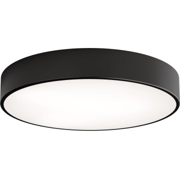 Iluminação de teto LED CLEO LED/69W/230V 3000K diâmetro 50 cm preto