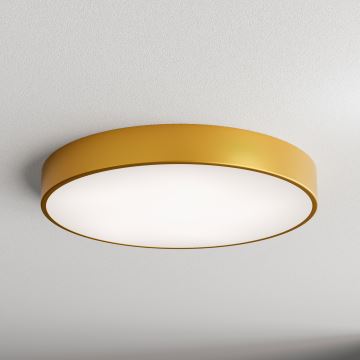 Iluminação de teto LED CLEO LED/69W/230V 3000K diâmetro 60 cm dourado