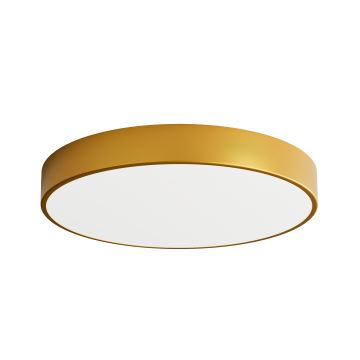 Iluminação de teto LED CLEO LED/69W/230V 3000K diâmetro 60 cm dourado