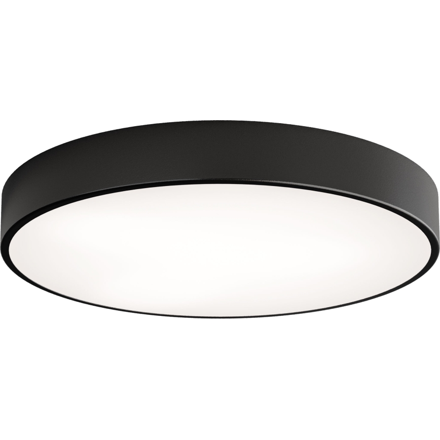 Iluminação de teto LED CLEO LED/69W/230V 3000K diâmetro 60 cm preto