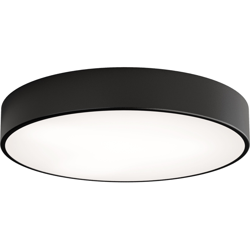 Iluminação de teto LED CLEO LED/69W/230V 4000K diâmetro 50 cm preto