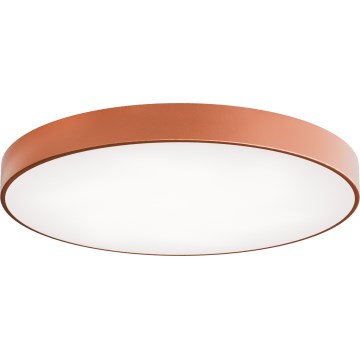 Iluminação de teto LED CLEO LED/96W/230V 3000K diâmetro 80 cm cobre