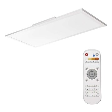 Iluminação de teto LED com regulação LED/25W/230V + controlo remoto retângulo 2700K-6500K