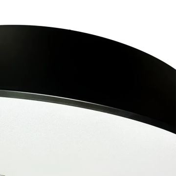 Iluminação de teto LED com regulação LED/50W/230V 3000-6500K preto + comando