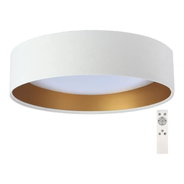 Iluminação de teto LED com regulação SMART GALAXY LED/24W/230V branco/dourado 3000-6500K + CR