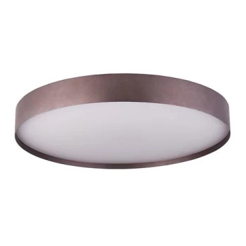 Iluminação de teto LED SOFIE LED/30W/230V ø 40 cm café