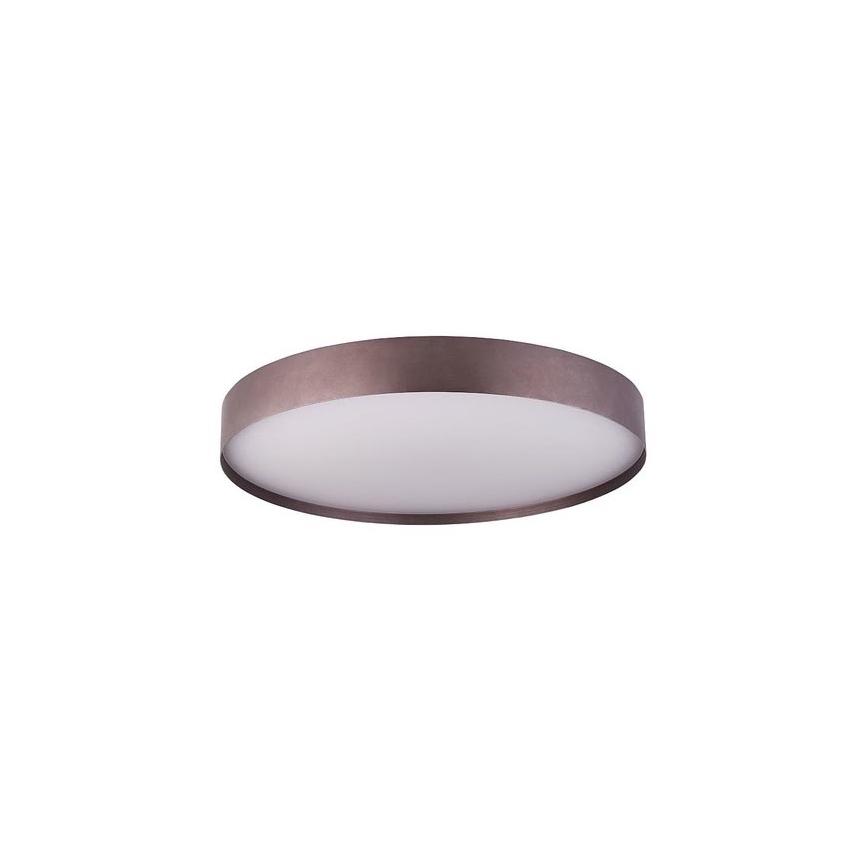 Iluminação de teto LED SOFIE LED/30W/230V ø 40 cm café