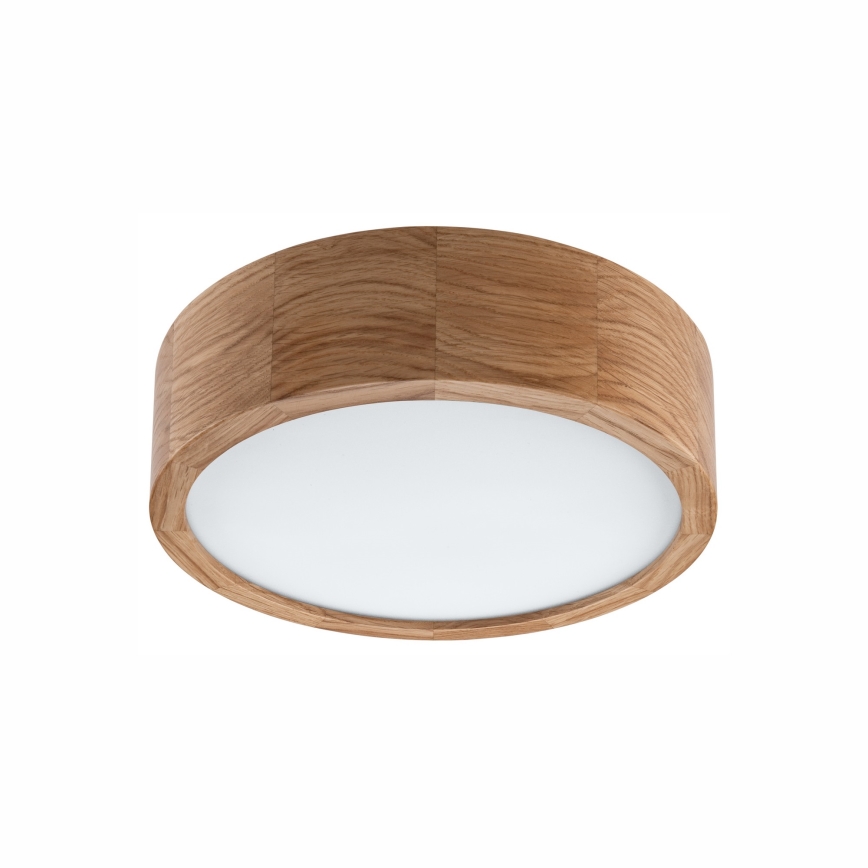 Iluminação de teto de casa de banho OAK 2xE27/15W/230V IP54 carvalho ø 27 cm - FSC certificado