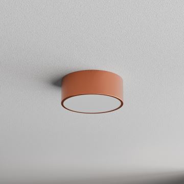 Iluminação de teto para casa de banho CLEO 1xE27/24W/230V diâmetro 20 cm cobre IP54