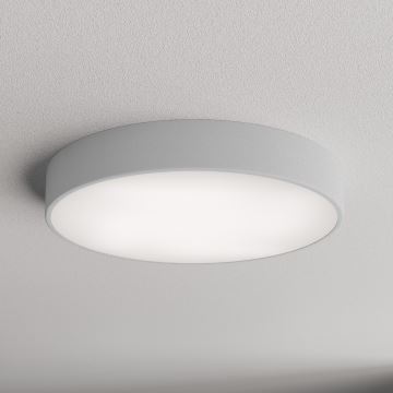 Iluminação de teto para casa de banho CLEO 4xE27/24W/230V diâmetro 50 cm cinzento IP54