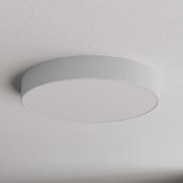 Iluminação de teto para casa de banho CLEO 4xE27/24W/230V diâmetro 50 cm cinzento IP54