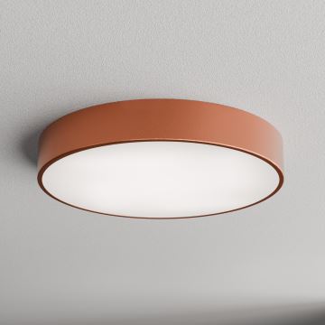 Iluminação de teto para casa de banho CLEO 4xE27/24W/230V diâmetro 50 cm cobre IP54