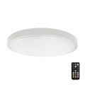 Iluminação de teto para casa de banho LED com sensor SAMSUNG CHIP LED/18W/230V IP44 3000K diâmetro 29 cm branco + comando