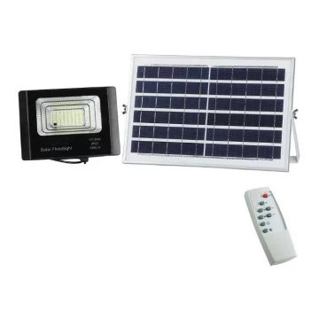 Iluminação exterior solar LED com regulação LED/12W/3,2V 6000K IP65 + CR