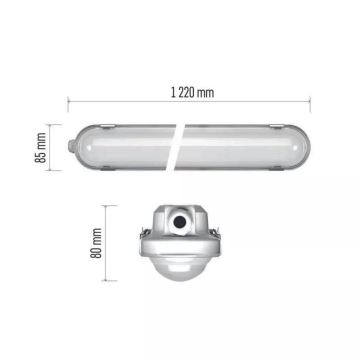 Iluminação industrial de emergência LED EMERGENCY LED/40W/230V IP66 4000K