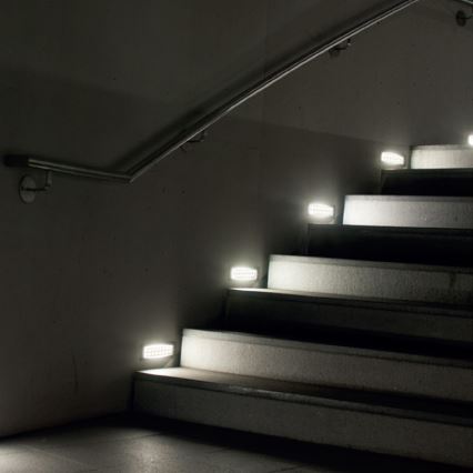 Iluminação LED de exterior 1x12LED/1W/230V IP54