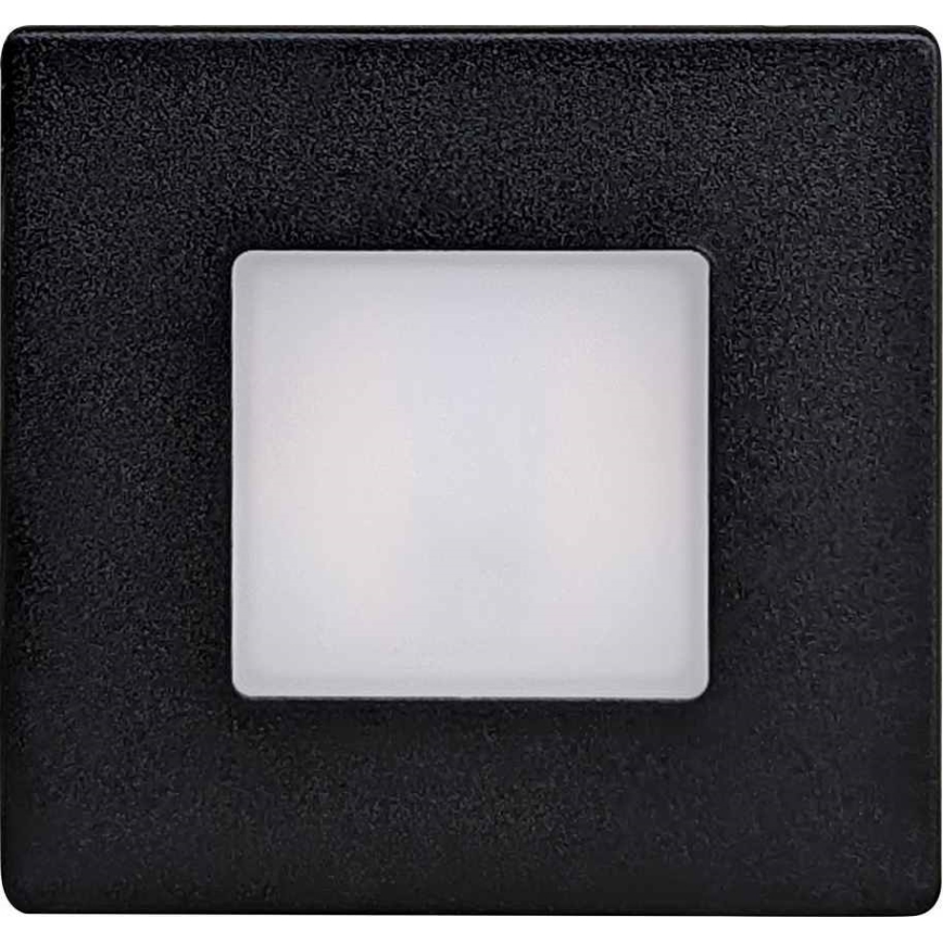 Iluminação para escadas exteriores LED LED/1,7W/230V 3000/4000/6000K IP54 preto