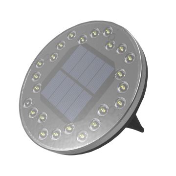 CONJUNTO 4x LED Exterior solar iluminação com sensor LED/0,048W/2V IP68