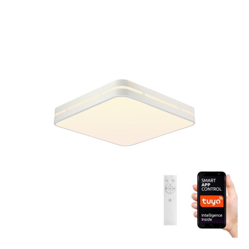 Immax NEO 07155-W30 - Iluminação de teto LED com regulação NEO LITE PERFECTO LED/24W/230V Wi-Fi Tuya branca + controlo remoto